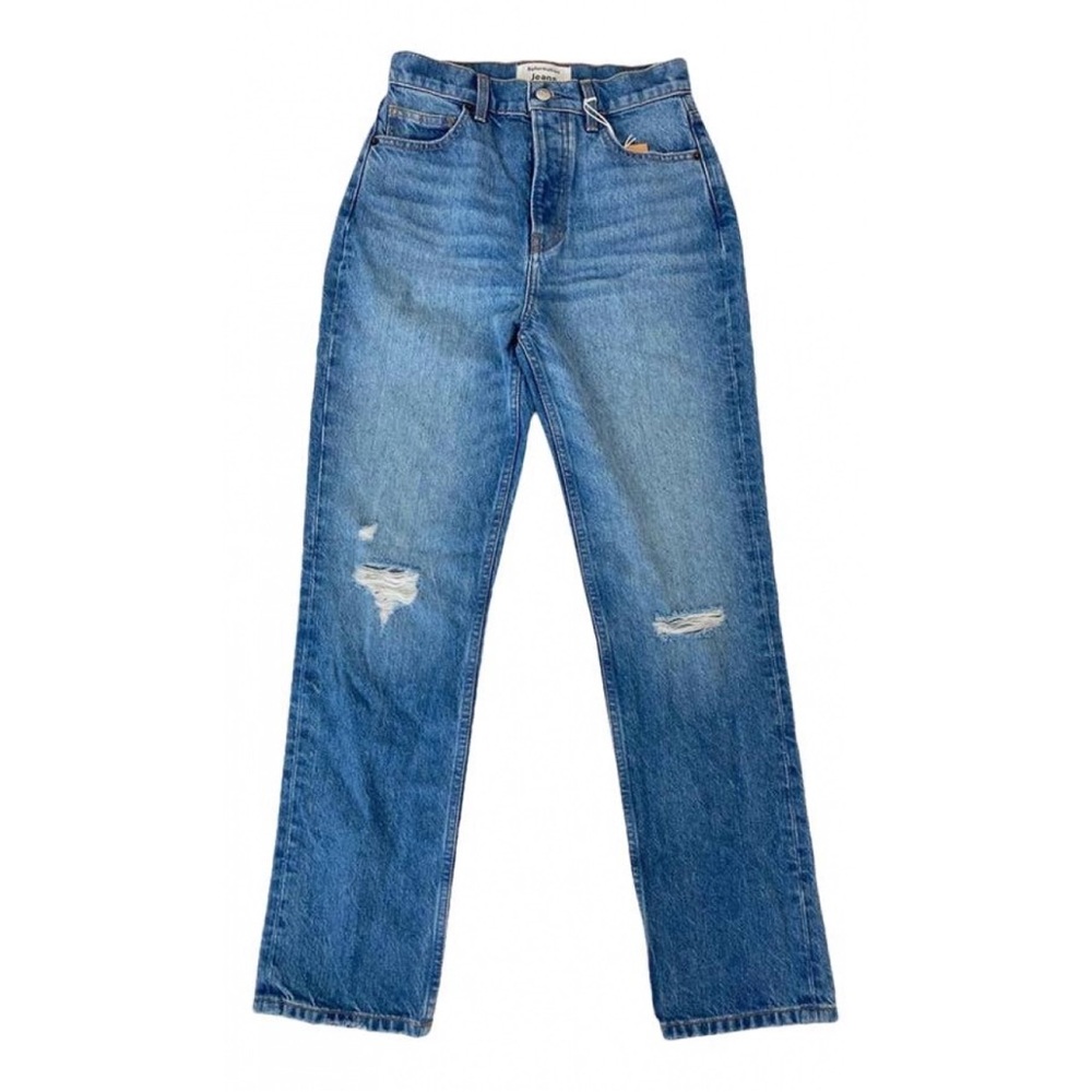 Reformation Straight Jeans,Size 26